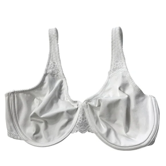 Wacoal Soft Embrace Seamless Lace Bra Underwire White 34DD - Picture 3 of 11